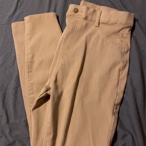 Time and Tru Khaki Jeggings